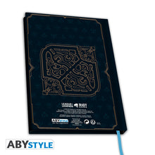 Load image into Gallery viewer, League of Legends Notebook Hexteck Logo A5
