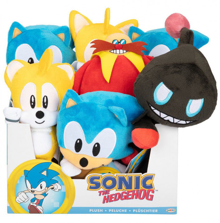 Sonic the Hedgehog 9-Inch Plush Wave 6 Case of 8 (8 in the Assortment)